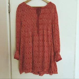 Free People mini swing dress